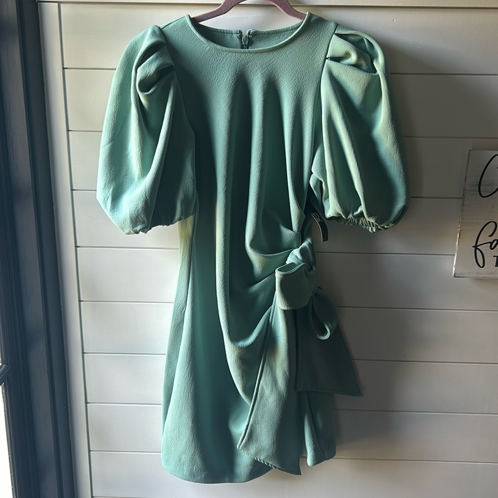 Teal Dress